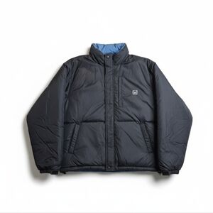 Lands' End Reversible Goose Down Puffer Jacket - Large